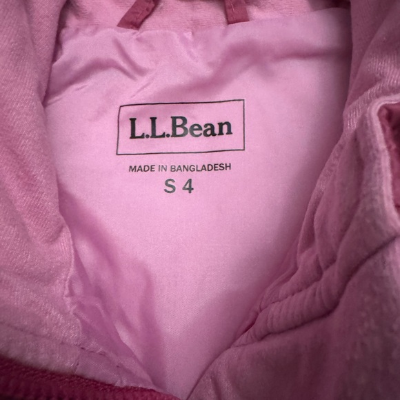 L.L. Bean Raspberry Quilted Vest - Picture 4 of 4